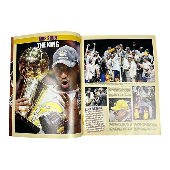 LA Lakers 2009 Champions Collectors Edition Sports Kobe Bryant MVP Magazine - Picture 2 of 3